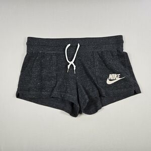 Nike Classic Retro 2016 Gym Shorts Marled Grey Drawstring Medium